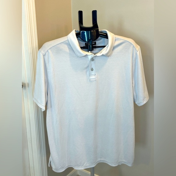 Kirkland Signature Men's Light Gray Polo Shirt - Picture 1 of 4